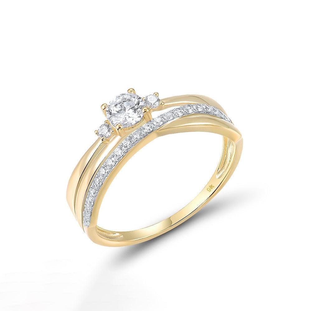 Gold & Diamond Vintage Rings