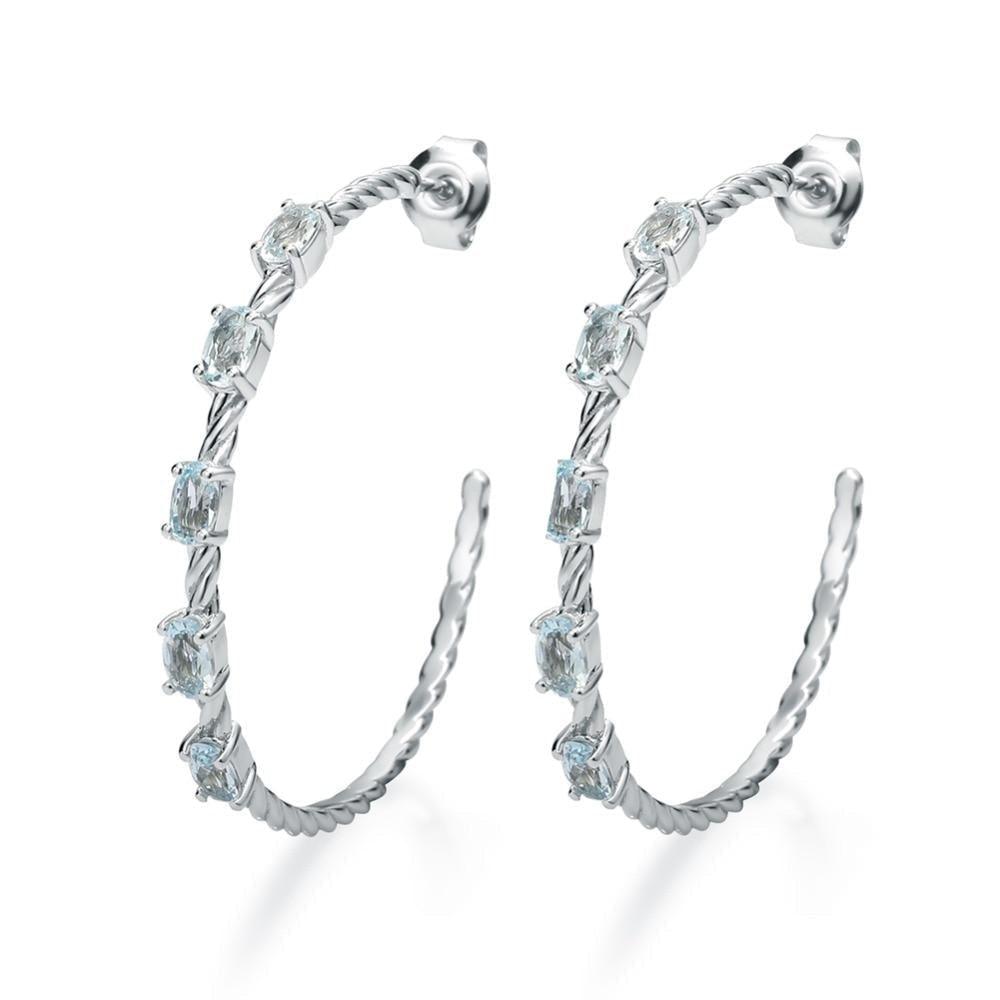 Sterling Silver Hoop Earrings