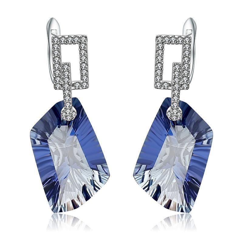 Sterling Silver Statement Earrings